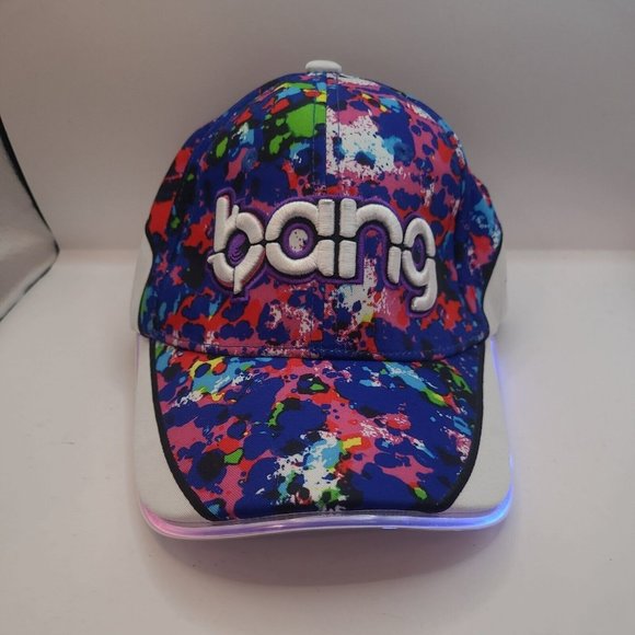 Bang Energy Drink Brim Neon Light Up Hat Multicolored SnapBacks - Picture 6 of 6